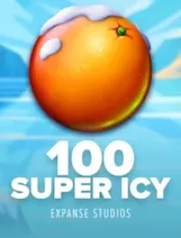 100 super icy slot logo
